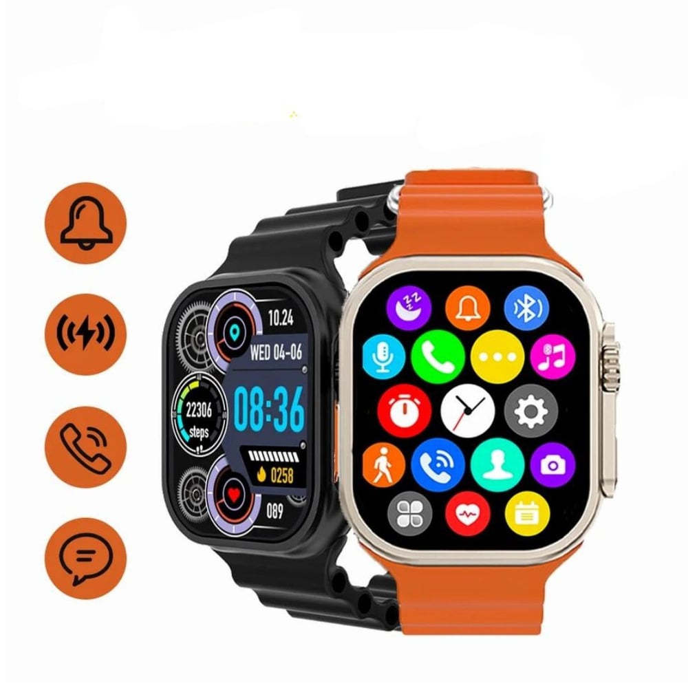 Foto 4 pulgar | Smartwatch 8 Lm32 Pro Big Black Con Pantalla Hd Ips De 1.99 Pulgadas - Venta Internacional