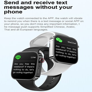 Foto 5 | Smartwatch I14 Pro Bluetooth Sports Call Blanco - Venta Internacional