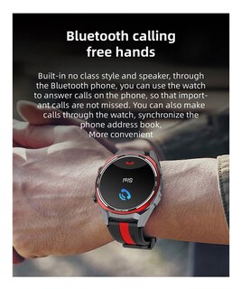 Foto 4 | Reloj Inteligente Njh Sport Bluetooth De 1.6 Pulgadas Compatible Con Ios - Venta Internacional