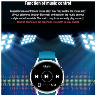 Foto 7 | Smartwatch S37 Bluetooth Sports Fitness Con Monitor De Frecuencia Cardiaca - Venta Internacional