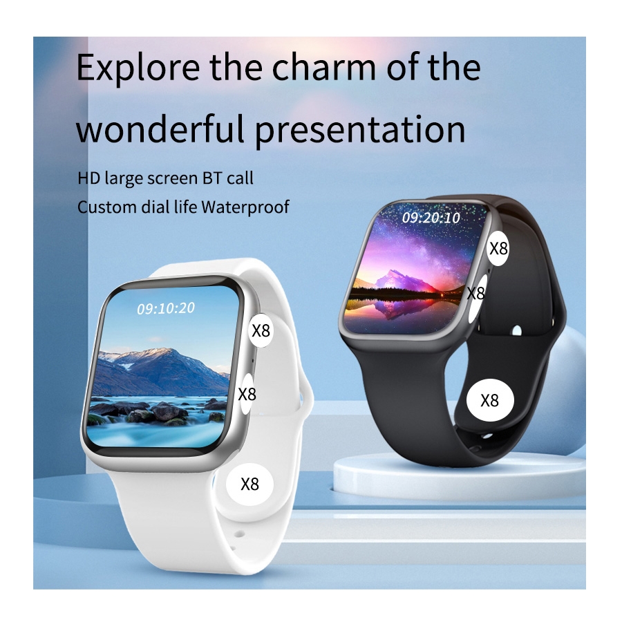 Foto 7 pulgar | Reloj Inteligente X8 Pro Max Bluetooth Compatible con iOS y Android - Venta Internacional