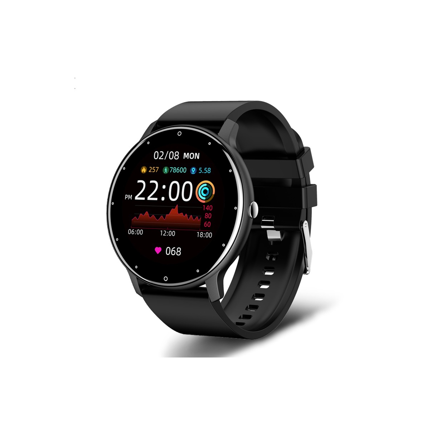 Foto 2 pulgar | Smartwatch Sport Zl02 Compatible con Bluetooth Para Ios Y Android - Venta Internacional