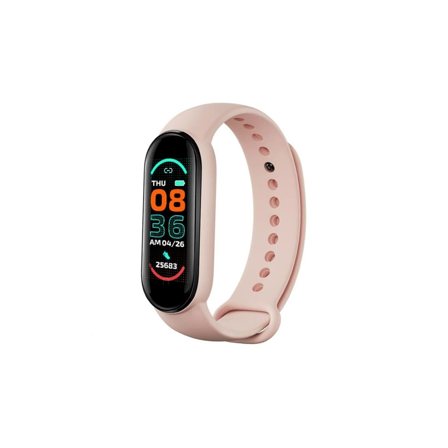 Foto 2 pulgar | Reloj Inteligente Smartband M6 Rosa - Venta Internacional