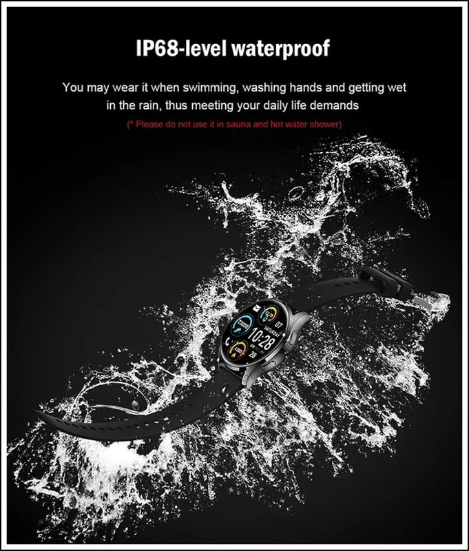 Foto 6 pulgar | Pantalla Tft Smartwatch S37 Health 24/7 Bt 5.0 Resistente Al Agua - Venta Internacional