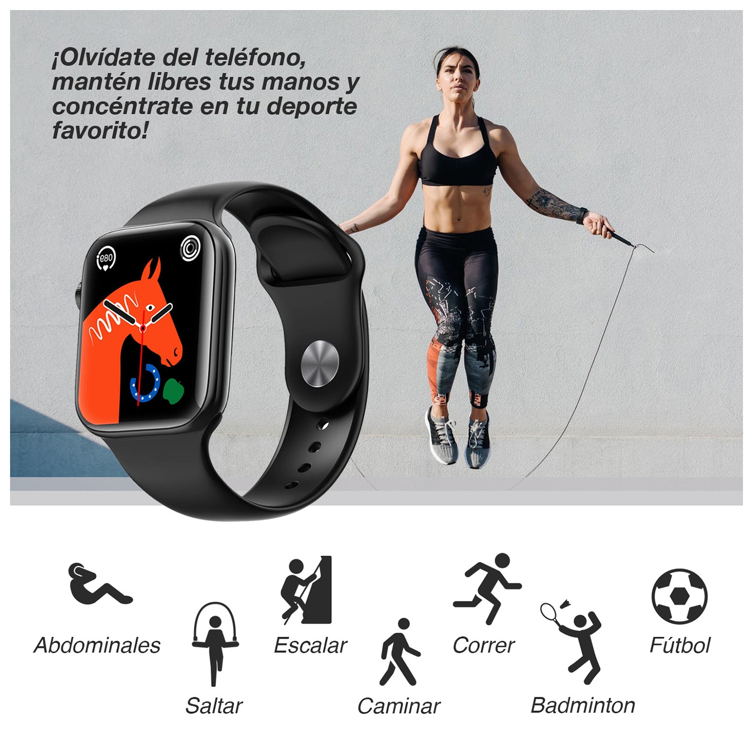 Foto 6 pulgar | Reloj Inteligente Smartwatch W12 Pro con Pantalla Hd de 1,83 Pulgadas Negro - Venta Internacional