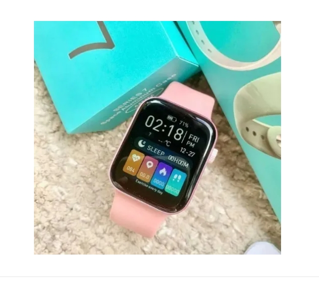 Foto 3 pulgar | Reloj Inteligente para Mujer Smartwatch Series 7 Android iOS - Venta Internacional