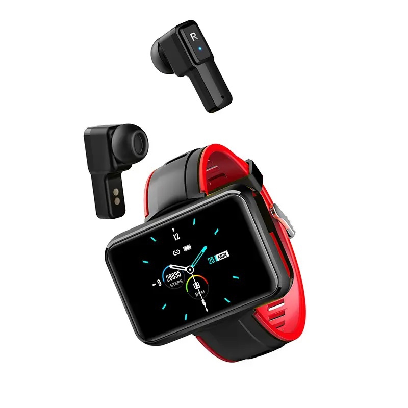 Foto 2 pulgar | Smartwatch T91 Bluetooth con Auriculares A Prueba de Agua - Venta Internacional