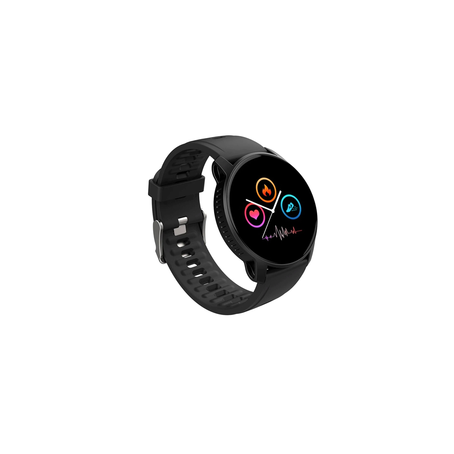 Foto 2 pulgar | Smartwatch W9 Fitness Pantalla Negra de 1.3 Pulgadas Bluetooth 5.0 - Venta Internacional