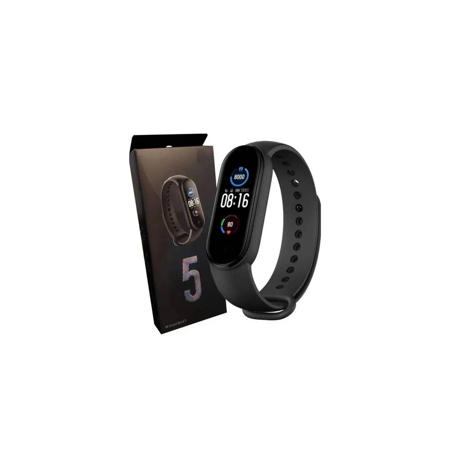 Foto 2 pulgar | Monitor de Frecuencia Cardíaca Bluetooth Smart Watch Smartband M5 - Negro - Venta Internacional