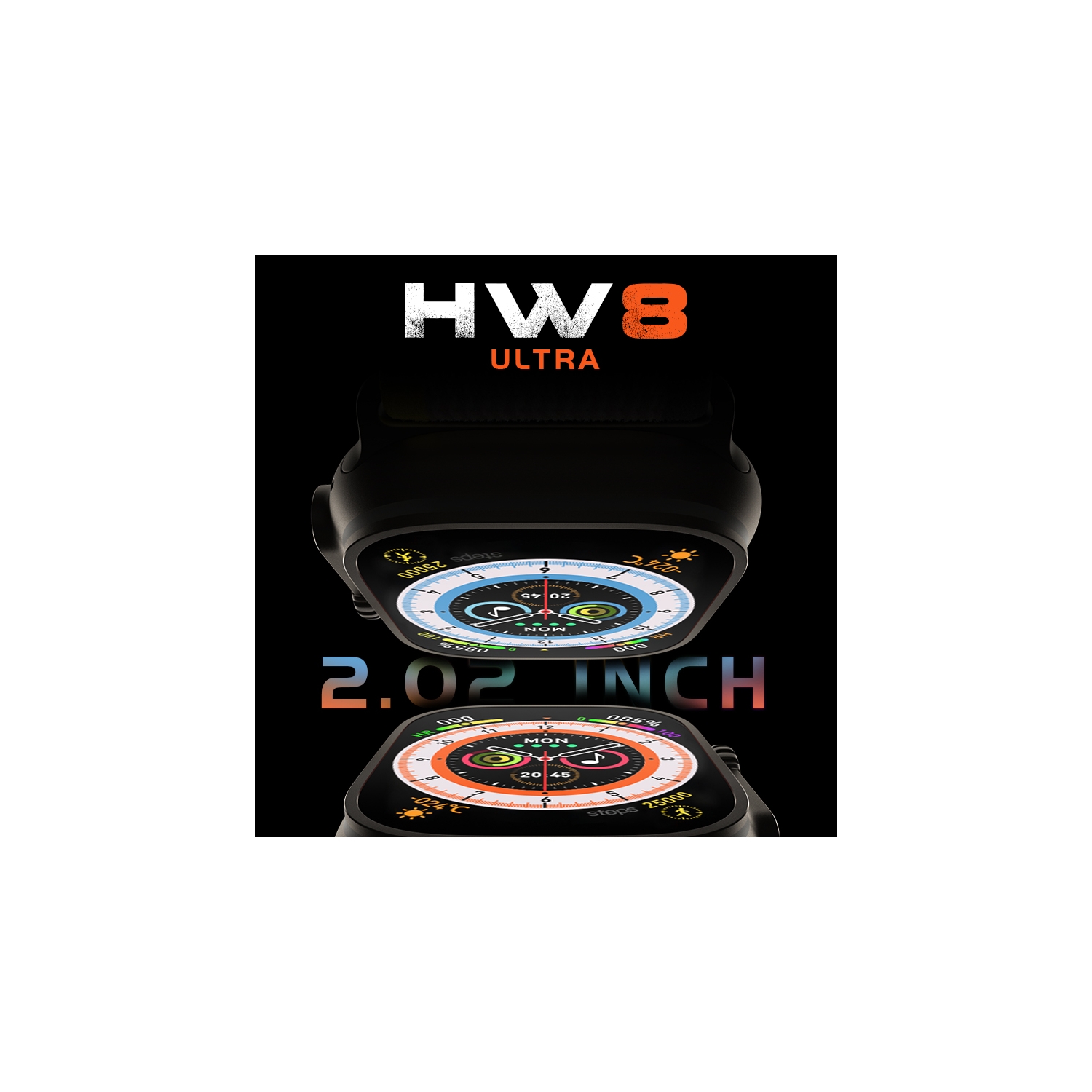 Foto 3 pulgar | Reloj Inteligente Hw8 Ultra Bluetooth 2.02 Pulgadas Compatible con iOs y Android - Venta Internacional