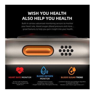 Foto 5 | Reloj Inteligente Hw8 Ultra Bluetooth 2.02 Pulgadas Compatible con iOs y Android - Venta Internacional