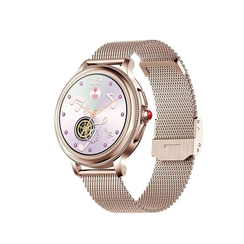 Foto 6 pulgar | Reloj Inteligente Cf96 Elegante Bluetooth iOS/Android para Mujer- Venta Internacional