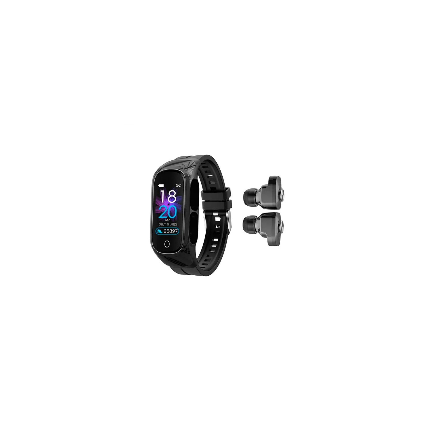 Foto 2 pulgar | Smartwatch Bluetooth N8 Con Auriculares - Venta Internacional