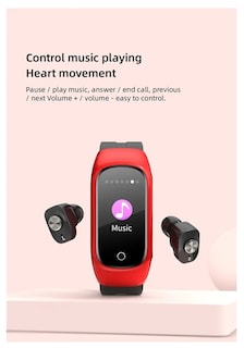 Foto 7 | Smartwatch Bluetooth N8 Con Auriculares - Venta Internacional