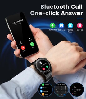 Foto 3 | Reloj Inteligente Lige de 1,39 Pulgadas Ip68 para Android y iphone - Venta Internacional