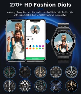 Foto 7 | Reloj Inteligente Lige de 1,39 Pulgadas Ip68 para Android y iphone - Venta Internacional
