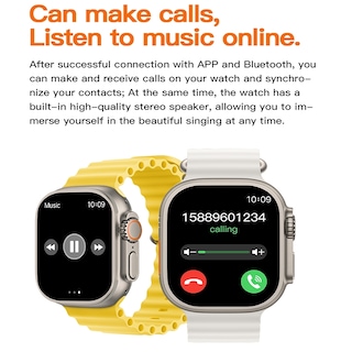 Foto 4 | Reloj de Llamadas Smart Watch T900 Ultra Bluetooth - Venta Internacional