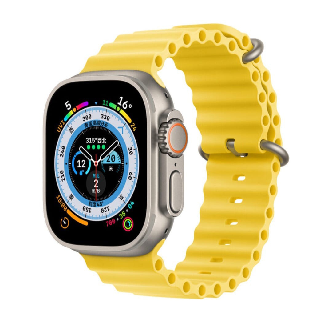 Foto 5 pulgar | Reloj Smartwatch T800 Ultra Smart 1.99'' Hd Amarillo - Venta Internacional