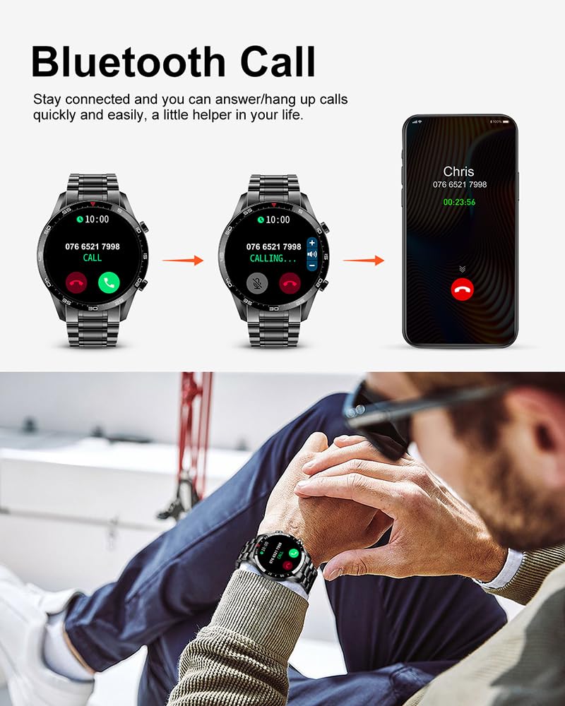 Foto 5 | Reloj Inteligente Lige Para Android y Iphone - Venta Internacional