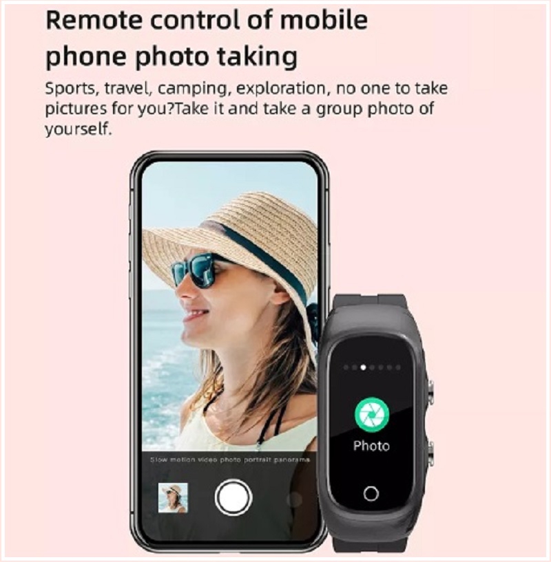 Foto 6 pulgar | Smartwatch Bluetooth Smartwatch N8 con Auriculares - Venta Internacional