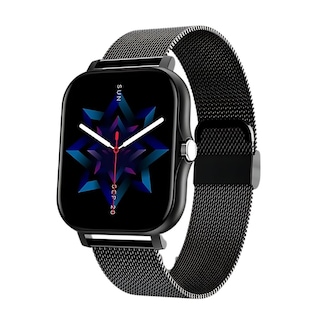 Foto 2 | Smartwatch Gadgets&Fun Negro Square Amoled Mesh