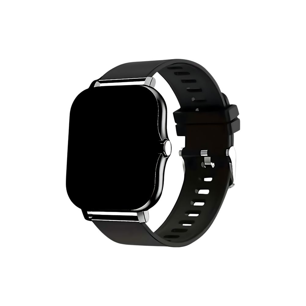 Foto 5 pulgar | Smartwatch Gadgets&Fun Negro Square Amoled Mesh