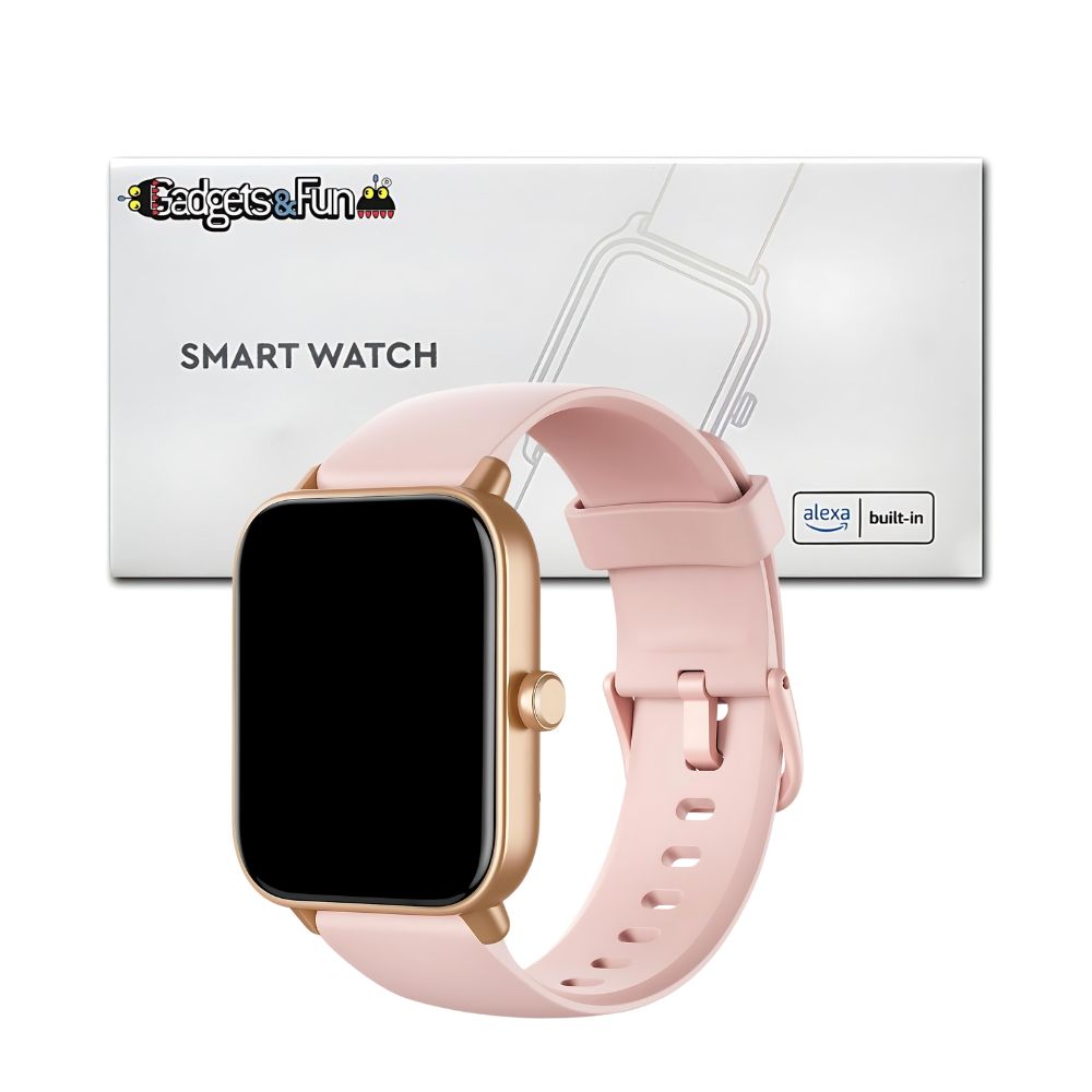 Foto 5 pulgar | Smartwatch Gadgets&Fun Square Alexa Unisex