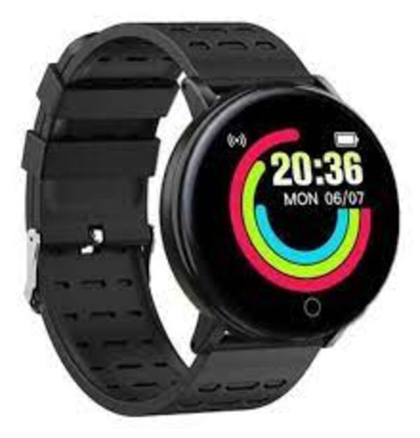 Foto 3 pulgar | Smartwatch 119 Plus Negro con Oxímetro Bluetooth - Venta Internacional