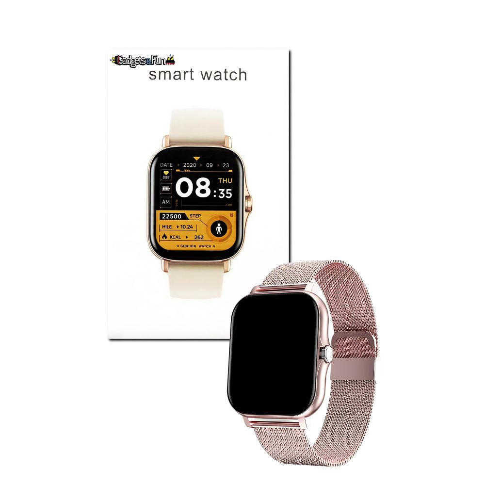 Foto 5 | Smartwatch Gadgets&Fun Square Amoled Mesh