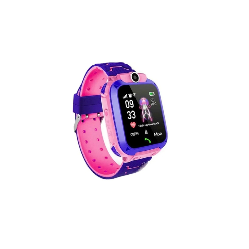 Foto 2 pulgar | Smartwatch Q12 Rosa Impermeable con Cámara y Llamada de Emergencia - Venta Internacional