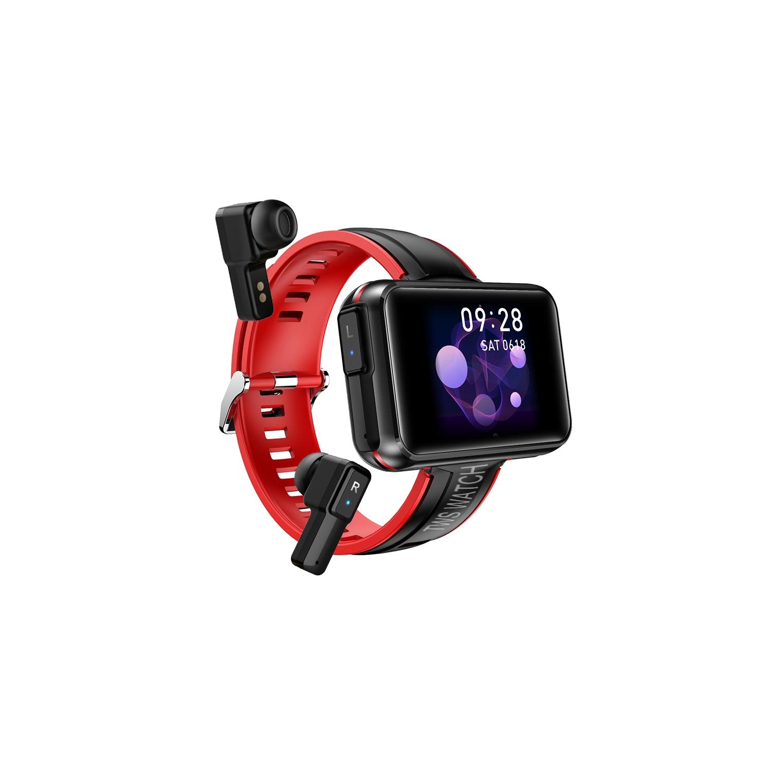 Foto 2 pulgar | Smartwatch El T91 2 en 1 Bluetooth con Auriculares a Prueba de Agua - Venta Internacional