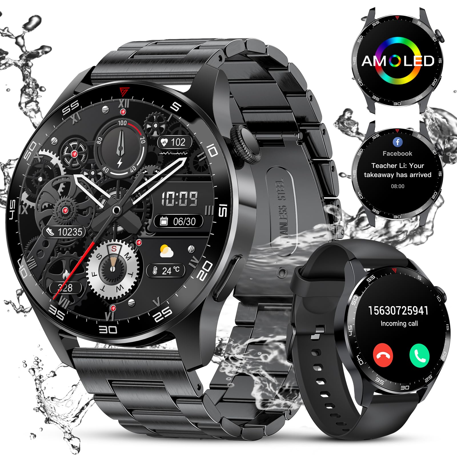 Foto 2 pulgar | Reloj Inteligente Lige para Hombre Android y iphone - Venta Internacional