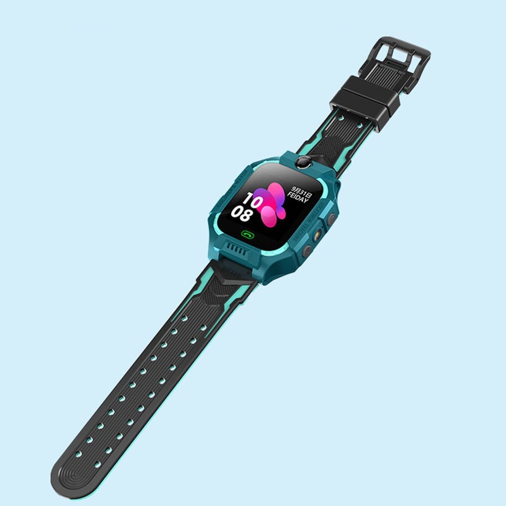 Foto 6 pulgar | Reloj Inteligente GPS para Niños con Llamadas Sos Morado - Venta Internacional