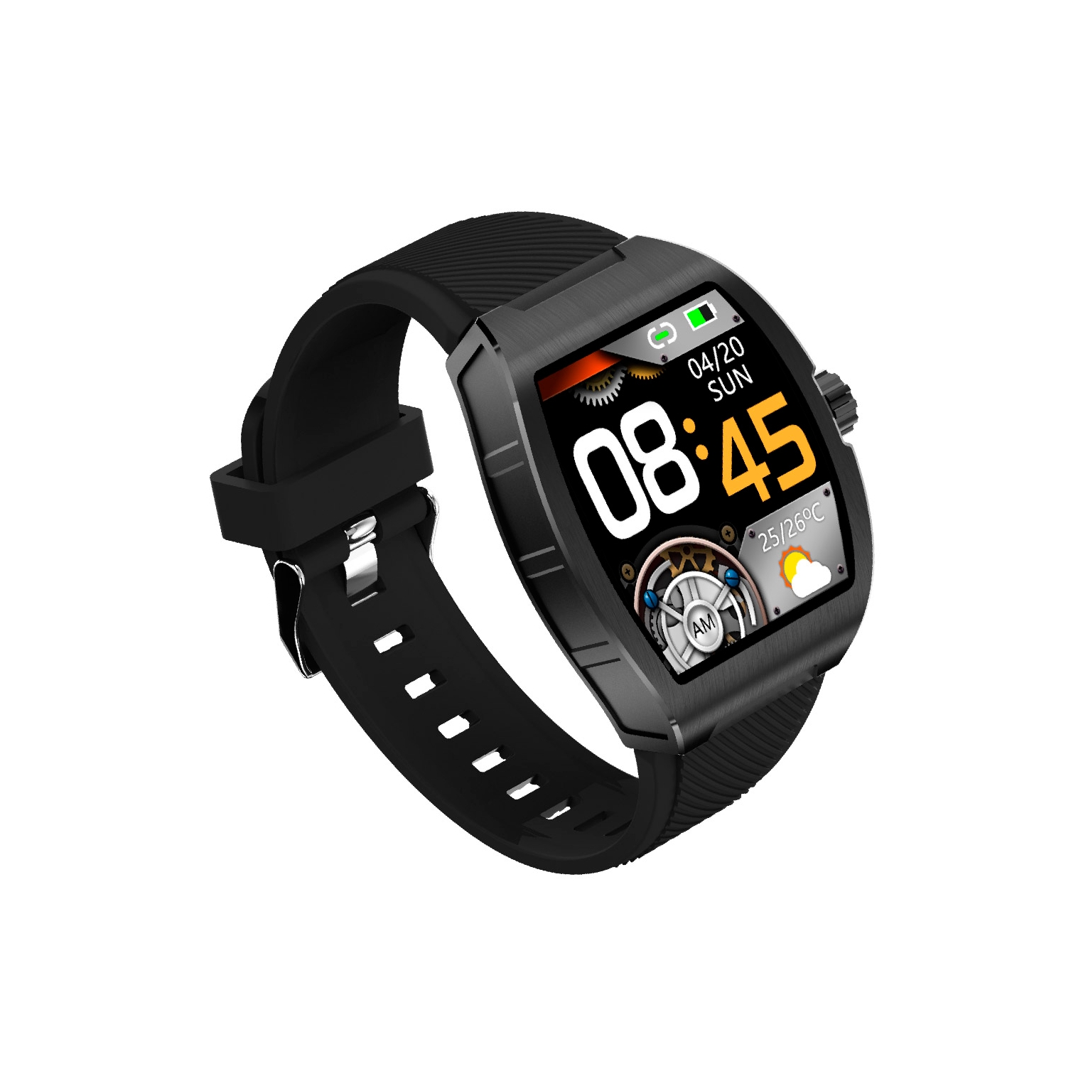 Foto 2 pulgar | Reloj Inteligente Smart C1 Bluetooth 4.0 150 Mah Ip68 Negro - Venta Internacional