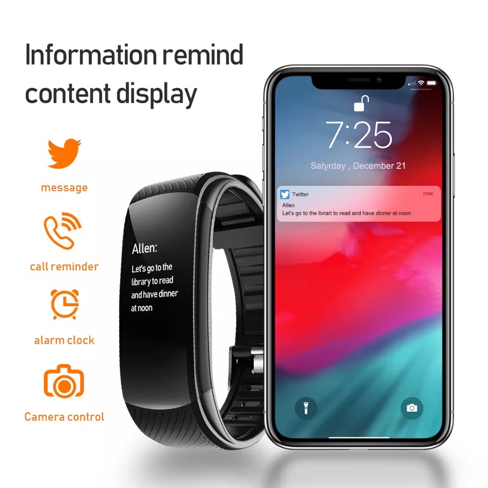 Foto 3 pulgar | Smartwatch C5s Bluetooth Sports con Monitor de Frecuencia Cardíaca - Venta Internacional