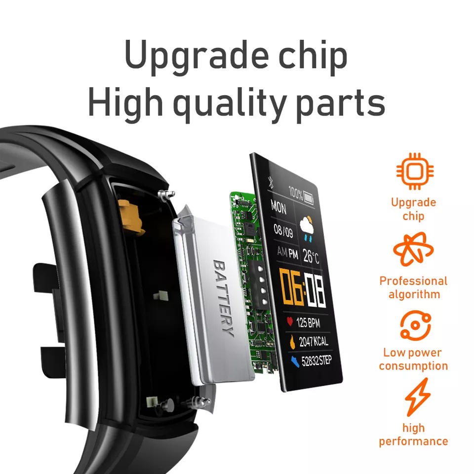 Foto 4 pulgar | Smartwatch C5s Bluetooth Sports con Monitor de Frecuencia Cardíaca - Venta Internacional