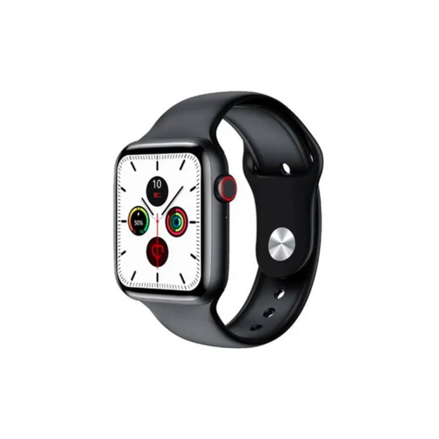 Foto 2 pulgar | Smartwatch Bluetooth W26+ de 1.75" con Pantalla Cuadrada y Funciones Deportivas en Negro