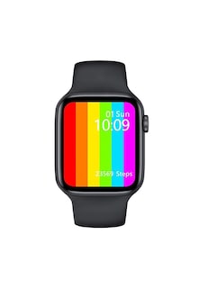 Foto 2 | Smartwatch Bluetooth W26+ de 1.75" con Pantalla Cuadrada y Funciones Deportivas en Negro