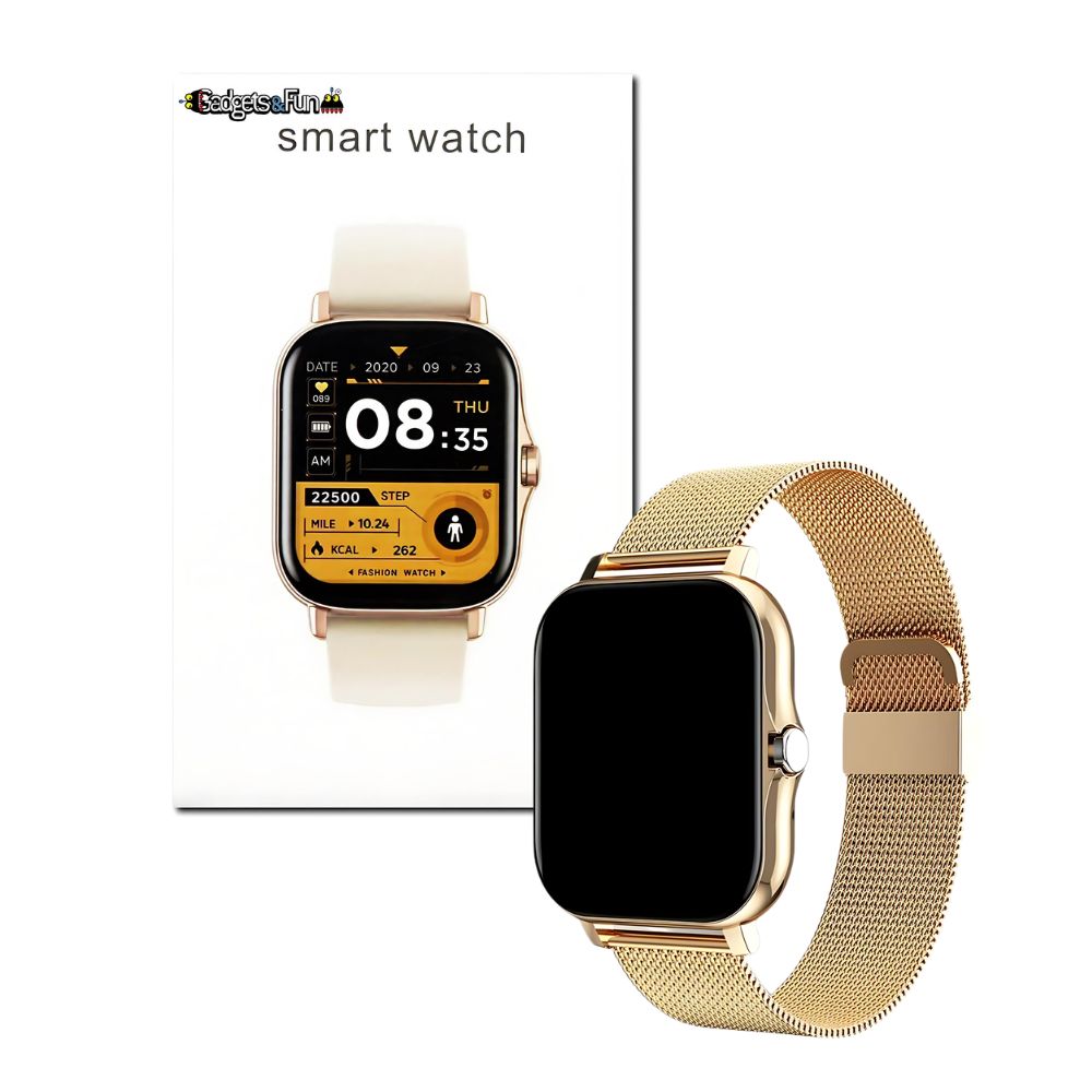 Foto 5 | Smartwatch Gadgets&Fun Dorado Square Amoled Mesh