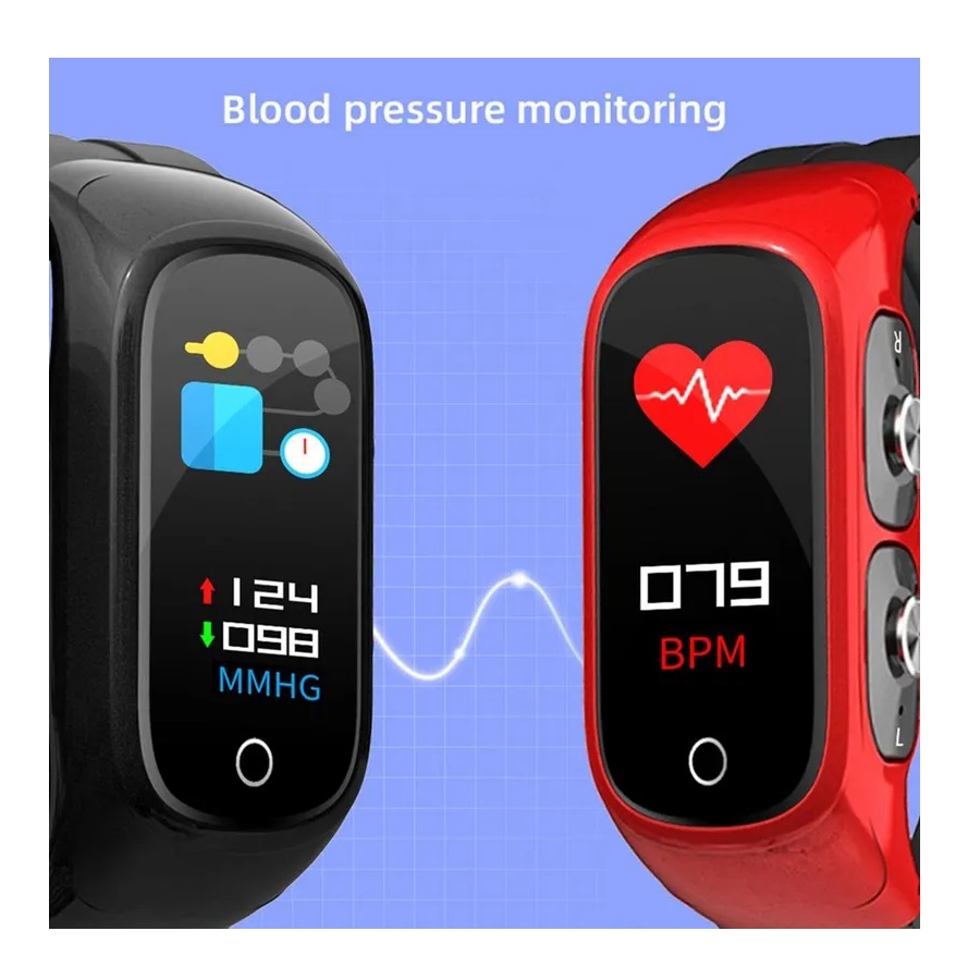 Foto 7 pulgar | Reloj Inteligente con Auriculares Bluetooth N8 Health Monitor - Venta Internacional