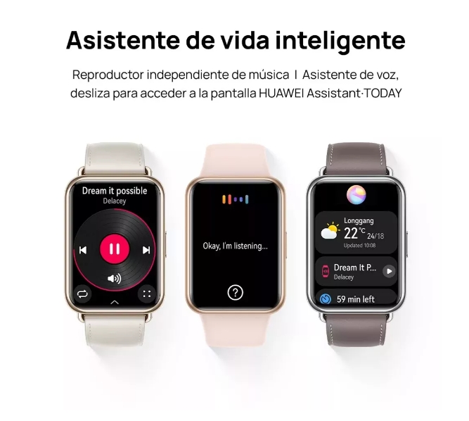 Foto 5 pulgar | Reloj Smartwatch Huawei Watch Fit 2 Active Rosa - Venta Internacional