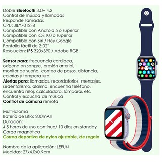 Foto 6 | Reloj Smartwatch Vak S3 IPS 2'' Sport