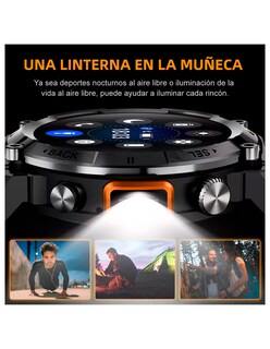 Foto 6 | Reloj Inteligente Bw0723 Pro Full Touch Pantalla HD para Aventuras al Aire Libre