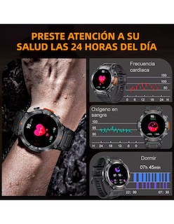 Foto 7 | Reloj Inteligente Bw0723 Pro Full Touch Pantalla HD para Aventuras al Aire Libre