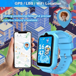 Foto 3 | Reloj Smartwatch Phyulls Azul con Gps-Venta Internacional