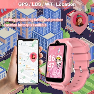 Foto 4 | Reloj Smartwatch Phyulls Rosa con Gps-Venta Internacional