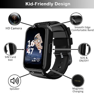 Foto 6 | Reloj Smartwatch Phyulls Negro con Gps-Venta Internacional