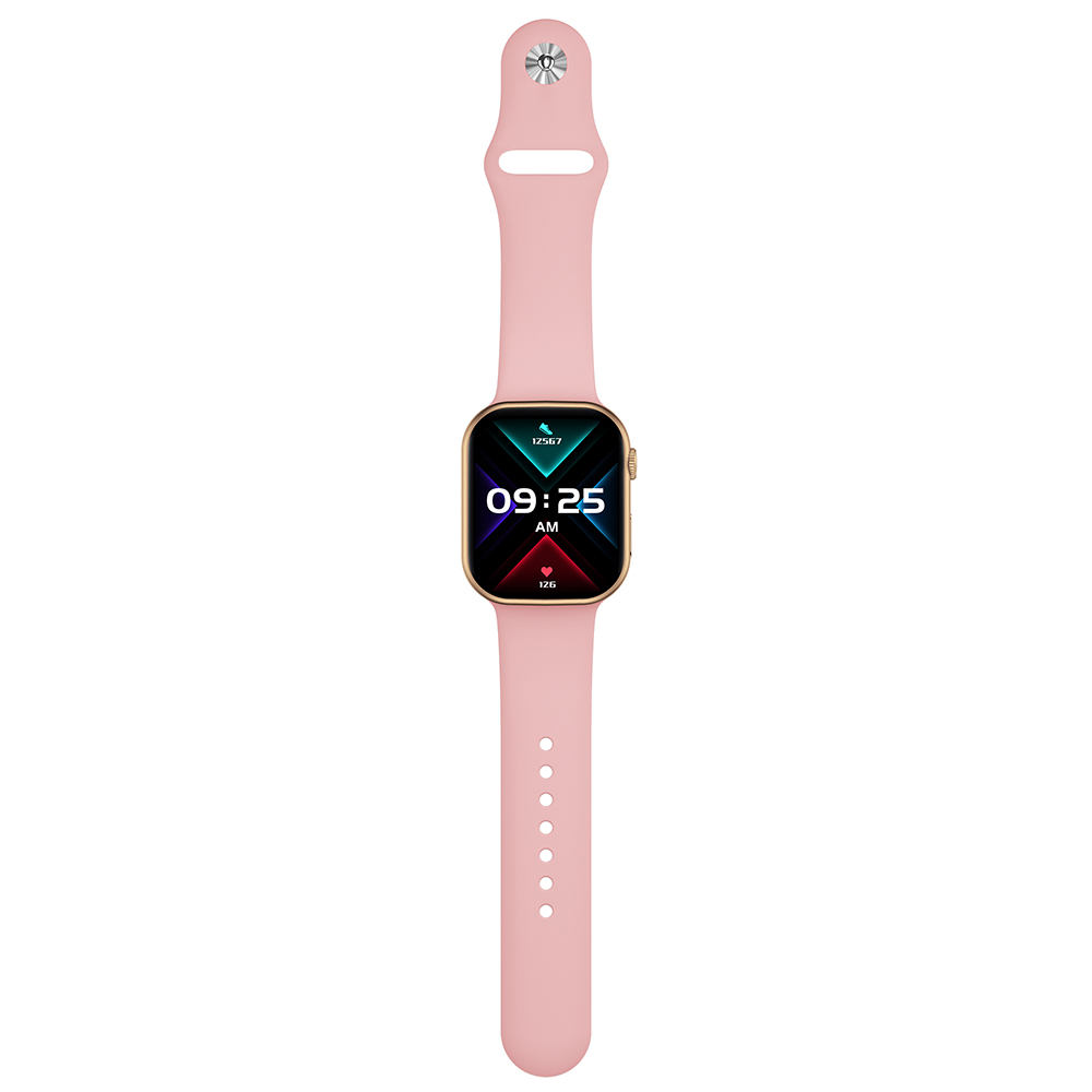 Foto 4 pulgar | Reloj Smartwatch Stf Rosa con Bluetooth para Mujer