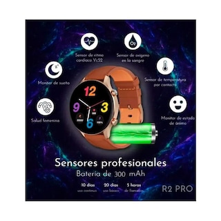 Foto 2 | Smartwatch G-tide R2 Pro Color Negro para Hombre