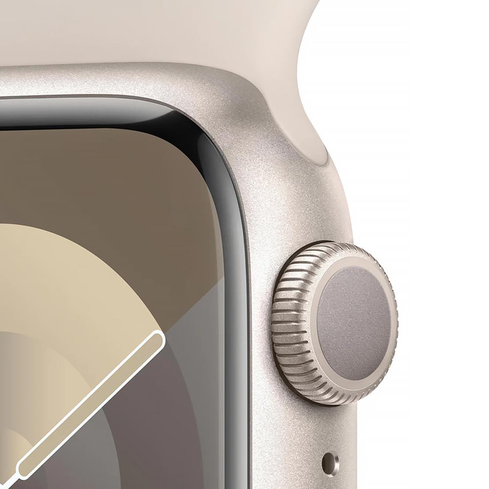 Foto 4 pulgar | Reloj Apple Watch Serie 9 41 mm Aluminio Starlight